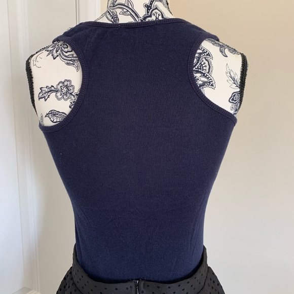 Jewelled neckline tank top - Picture 2 of 4